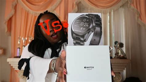 michael kors smartwatch vs apple watch 3|Michael Kors Smartwatch vs Apple Watch .